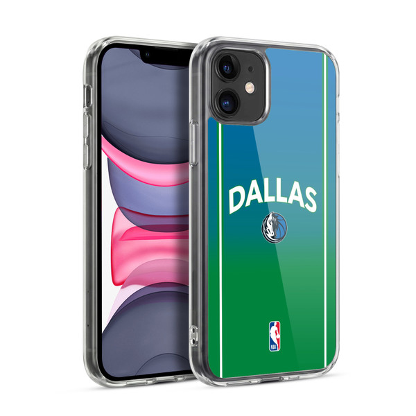 NBA Dallas Mavericks Logo Retro Design Soft Gel Case for Apple iPhone 11