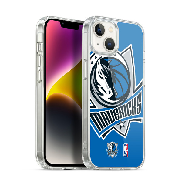 NBA Dallas Mavericks Logo Oversized Soft Gel Case for Apple iPhone 14 Plus & MagSafe