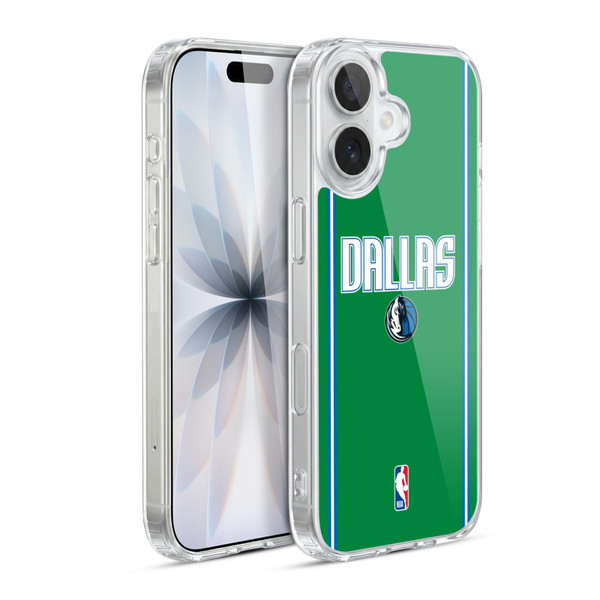 NBA Dallas Mavericks Logo Green Design Soft Gel Case for Apple iPhone 17