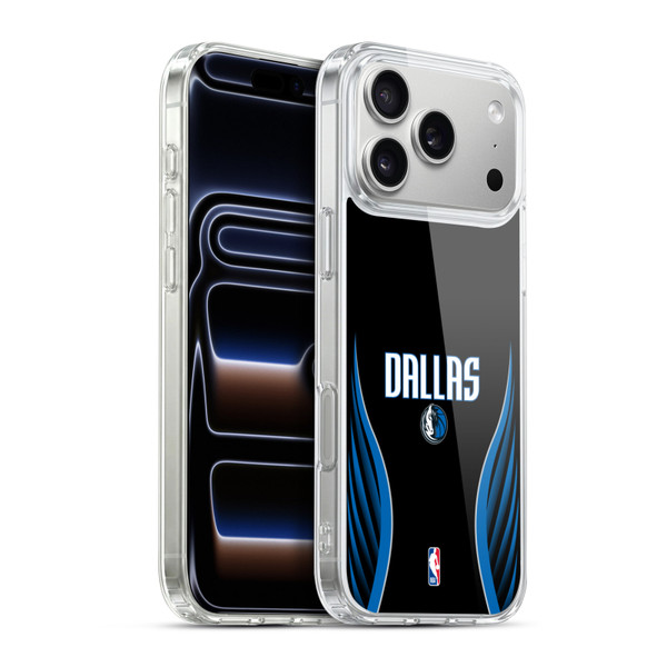 NBA Dallas Mavericks Logo Black Design Soft Gel Case for Apple iPhone 17 Pro Max