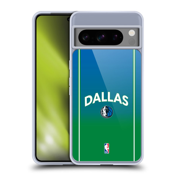 NBA Dallas Mavericks Logo Retro Design Soft Gel Case for Google Pixel 8 Pro