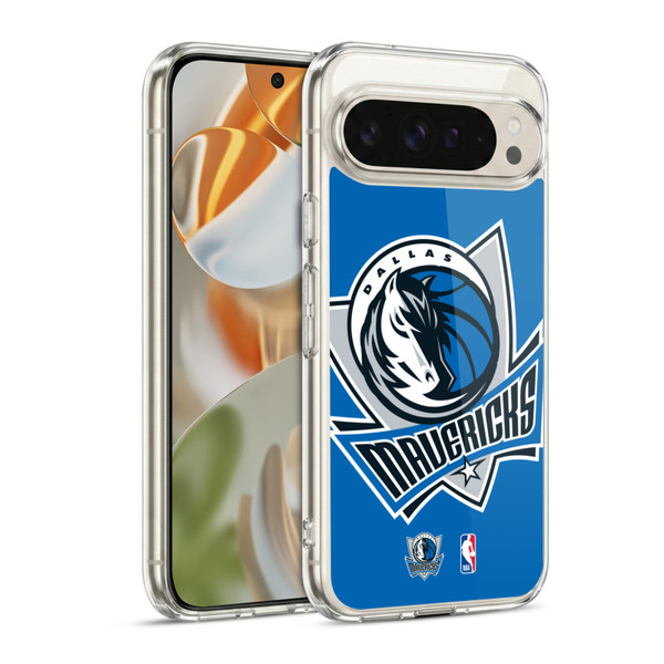 NBA Dallas Mavericks Logo Oversized Soft Gel Case for Google Pixel 9 / Pixel 9 Pro