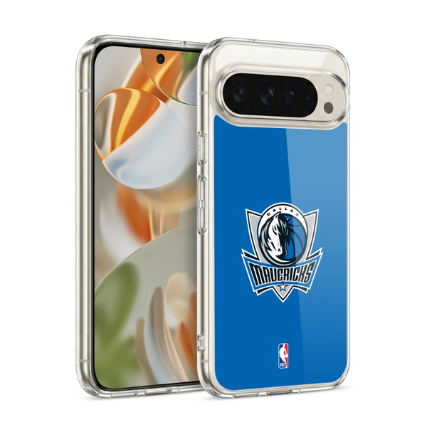 NBA Dallas Mavericks Logo Royal Blue Soft Gel Case for Google Pixel 9 / Pixel 9 Pro