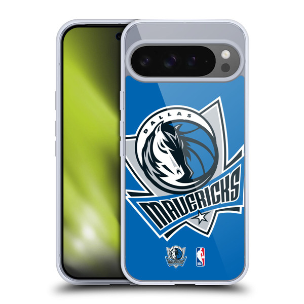 NBA Dallas Mavericks Logo Oversized Soft Gel Case for Google Pixel 9 Pro XL