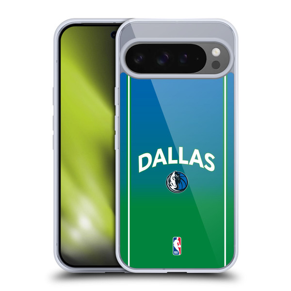 NBA Dallas Mavericks Logo Retro Design Soft Gel Case for Google Pixel 9 Pro XL