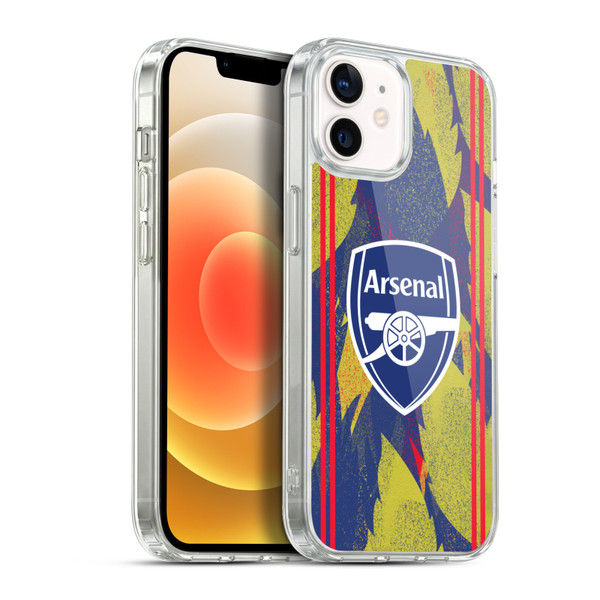 Arsenal FC Training Patterns Urban Soft Gel Case for Apple iPhone 12 / iPhone 12 Pro & MagSafe