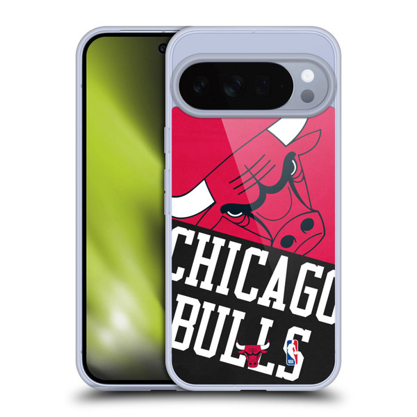 NBA Chicago Bulls Half Oversized Soft Gel Case for Google Pixel 10 Pro XL