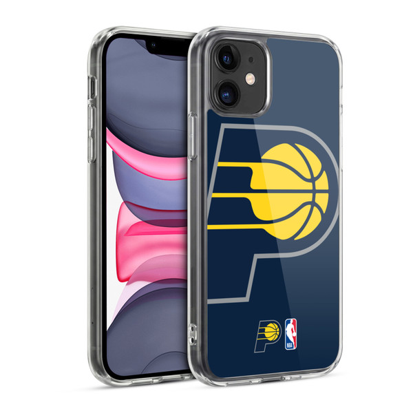 NBA Indiana Pacers Logo Oversized Soft Gel Case for Apple iPhone 11