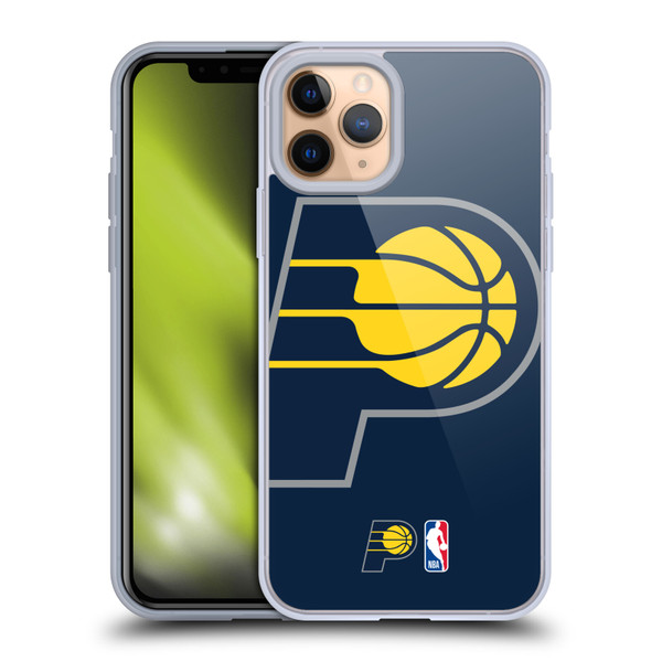 NBA Indiana Pacers Logo Oversized Soft Gel Case for Apple iPhone 11 Pro & MagSafe