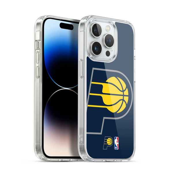 NBA Indiana Pacers Logo Oversized Soft Gel Case for Apple iPhone 14 Pro & MagSafe