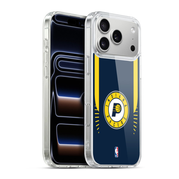 NBA Indiana Pacers Logo Navy Design Soft Gel Case for Apple iPhone 17 Pro Max