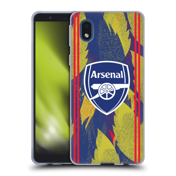 Arsenal FC Training Patterns Urban Soft Gel Case for Samsung Galaxy A01 Core (2020)