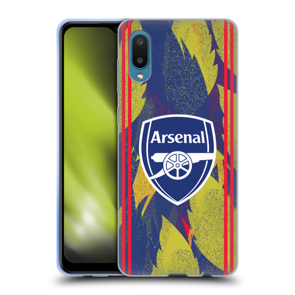 Arsenal FC Training Patterns Urban Soft Gel Case for Samsung Galaxy A02/M02 (2021)