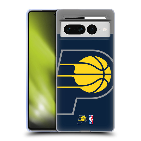 NBA Indiana Pacers Logo Oversized Soft Gel Case for Google Pixel 7 Pro