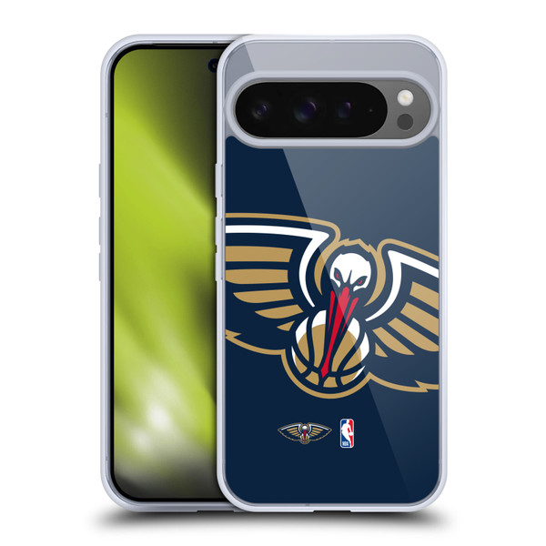 NBA New Orleans Pelicans Logo Oversized Soft Gel Case for Google Pixel 9 Pro XL