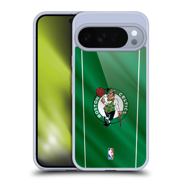 NBA Boston Celtics Vertical Banner Soft Gel Case for Google Pixel 10 Pro XL
