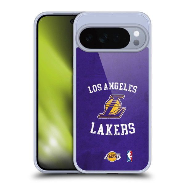NBA Los Angeles Lakers Distressed Soft Gel Case for Google Pixel 10 Pro XL