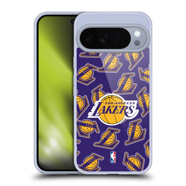 NBA Los Angeles Lakers Patterns Soft Gel Case for Google Pixel 10 Pro XL