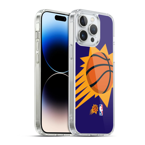 NBA Phoenix Suns Logo Oversized Soft Gel Case for Apple iPhone 14 Pro Max & MagSafe