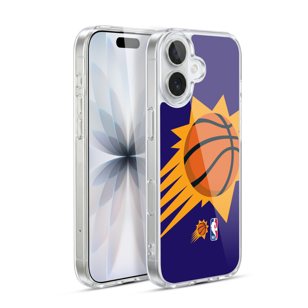 NBA Phoenix Suns Logo Oversized Soft Gel Case for Apple iPhone 17