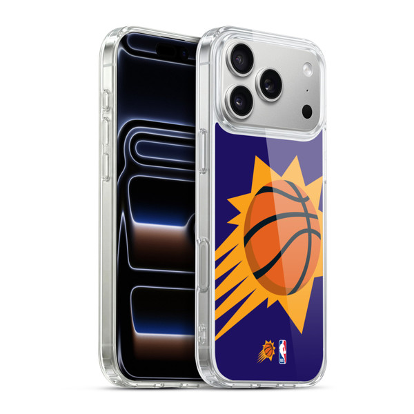 NBA Phoenix Suns Logo Oversized Soft Gel Case for Apple iPhone 17 Pro Max