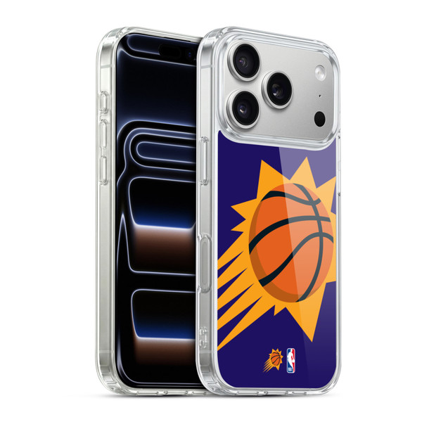 NBA Phoenix Suns Logo Oversized Soft Gel Case for Apple iPhone 17 Pro