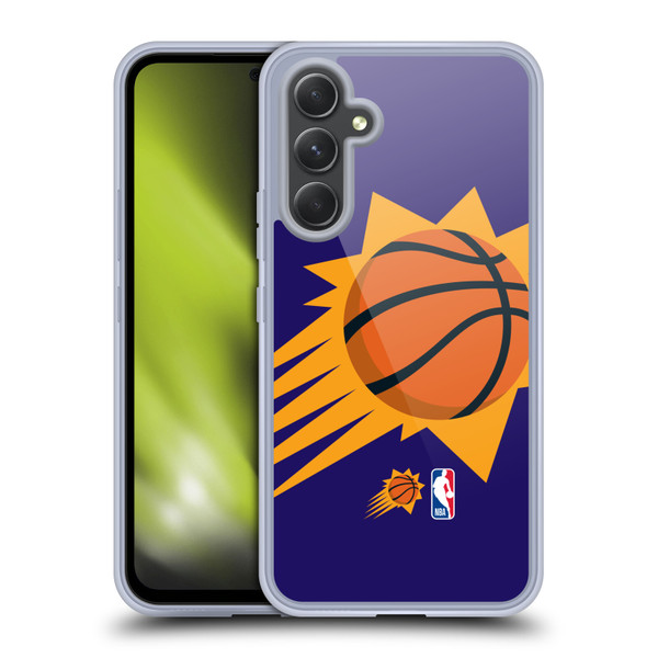NBA Phoenix Suns Logo Oversized Soft Gel Case for Samsung Galaxy A54 5G