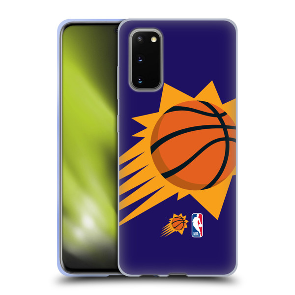 NBA Phoenix Suns Logo Oversized Soft Gel Case for Samsung Galaxy S20 / S20 5G
