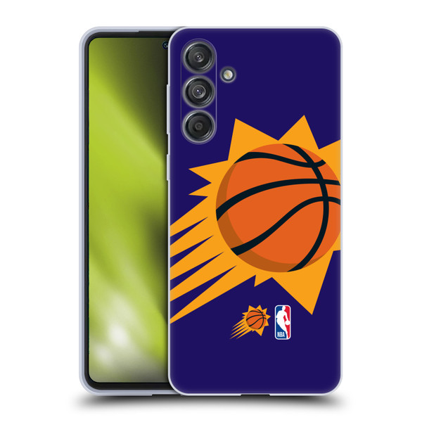 NBA Phoenix Suns Logo Oversized Soft Gel Case for Samsung Galaxy M55 5G