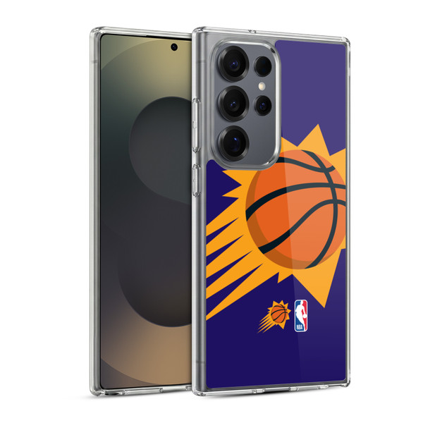 NBA Phoenix Suns Logo Oversized Soft Gel Case for Samsung Galaxy S25 Ultra & MagSafe