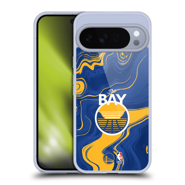 NBA Golden State Warriors Marble Agates Soft Gel Case for Google Pixel 10 Pro XL