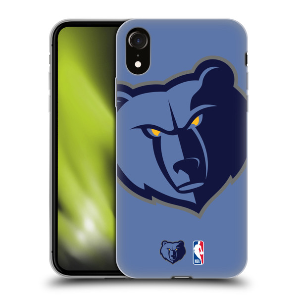 NBA Memphis Grizzlies Logo Oversized Soft Gel Case for Apple iPhone XR