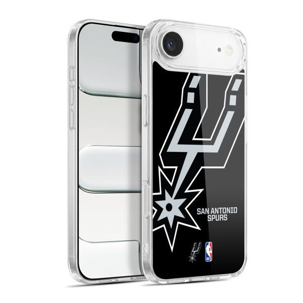 NBA San Antonio Spurs Logo Oversized Soft Gel Case for Apple iPhone 17 Air