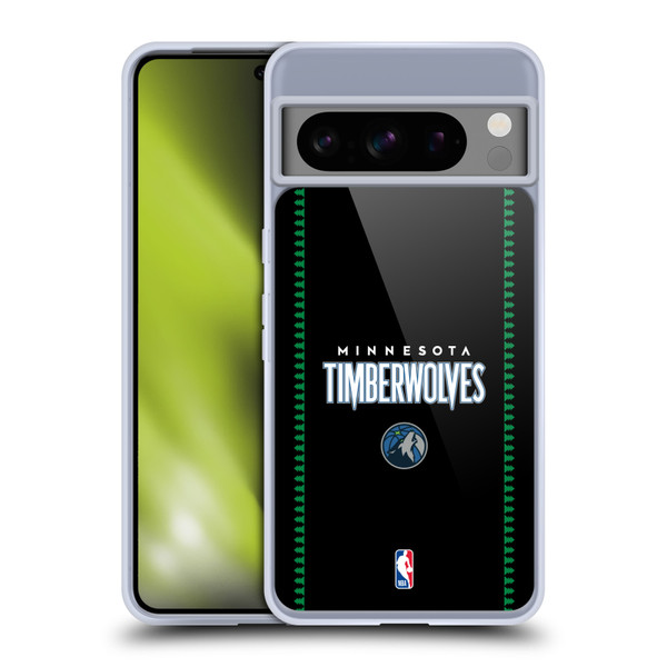NBA Minnesota Timberwolves Logo Retro Design Soft Gel Case for Google Pixel 8 Pro