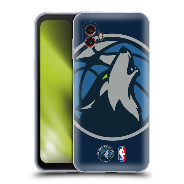 NBA Minnesota Timberwolves Logo Oversized Soft Gel Case for Samsung Galaxy Xcover6 Pro/Pro2