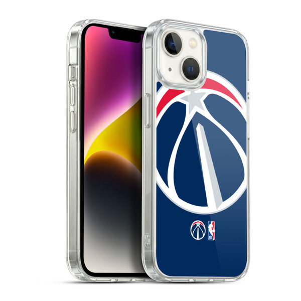 NBA Washington Wizards Logo Oversized Soft Gel Case for Apple iPhone 14