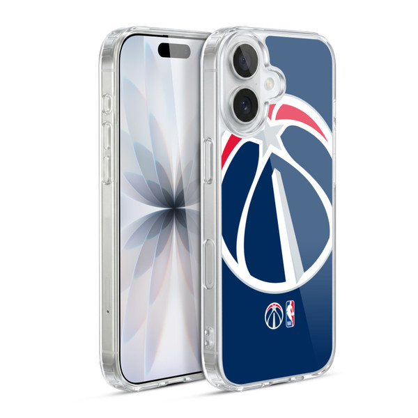 NBA Washington Wizards Logo Oversized Soft Gel Case for Apple iPhone 17