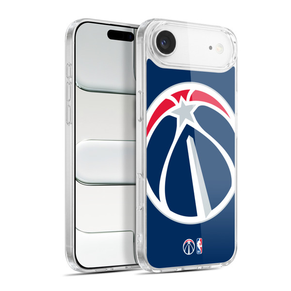 NBA Washington Wizards Logo Oversized Soft Gel Case for Apple iPhone 17 Air