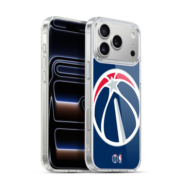 NBA Washington Wizards Logo Oversized Soft Gel Case for Apple iPhone 17 Pro Max