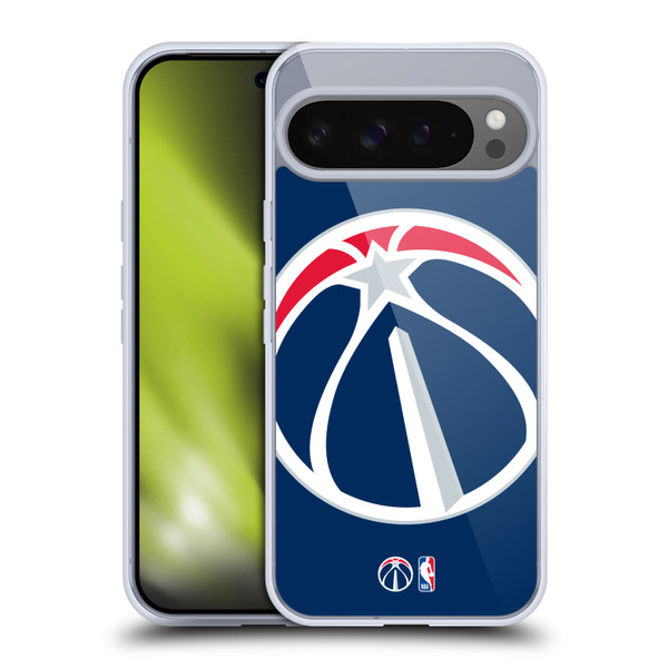 NBA Washington Wizards Logo Oversized Soft Gel Case for Google Pixel 9 Pro XL