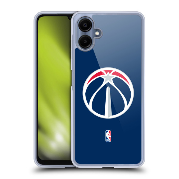 NBA Washington Wizards Logo Navy Blue Soft Gel Case for Samsung Galaxy A06 4G