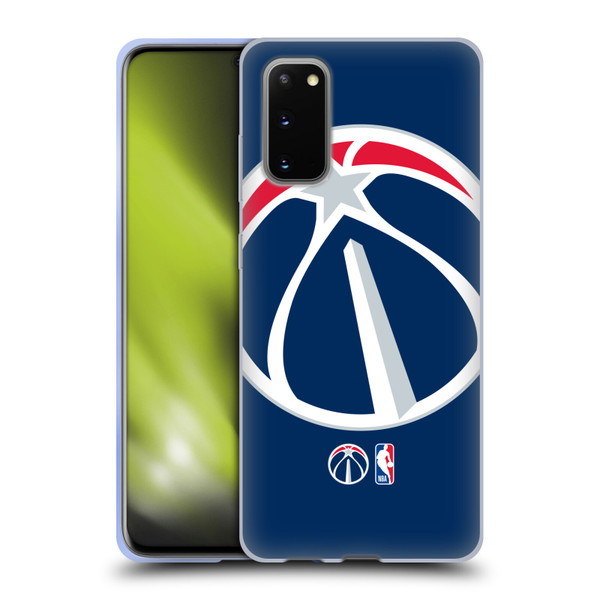 NBA Washington Wizards Logo Oversized Soft Gel Case for Samsung Galaxy S20 / S20 5G