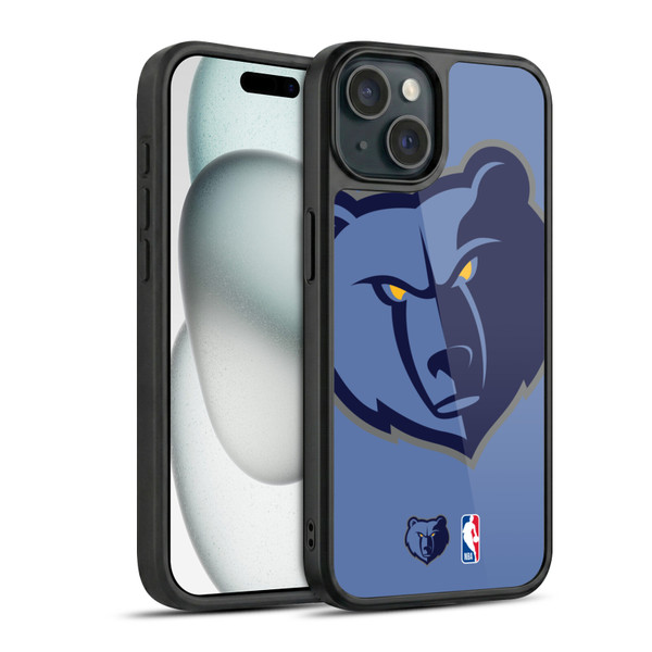 NBA Memphis Grizzlies Logo Oversized Gel Armour Case For Apple iPhone 15