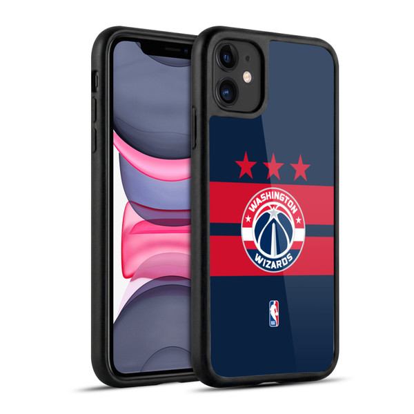 NBA Washington Wizards Logo Navy Blue Design Gel Armour Case For Apple iPhone 11