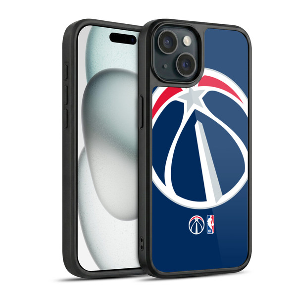 NBA Washington Wizards Logo Oversized Gel Armour Case For Apple iPhone 15