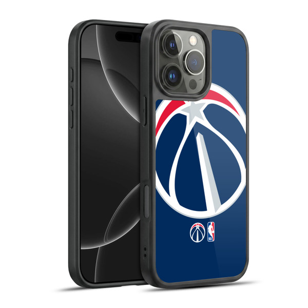NBA Washington Wizards Logo Oversized Gel Armour Case For Apple iPhone 16 Pro Max