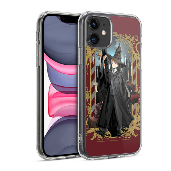 Harry Potter 25th Anniversary Anime Ron Weasley Soft Gel Case for Apple iPhone 11