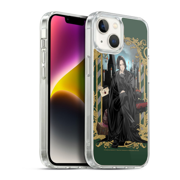 Harry Potter 25th Anniversary Anime Severus Snape Soft Gel Case for Apple iPhone 14