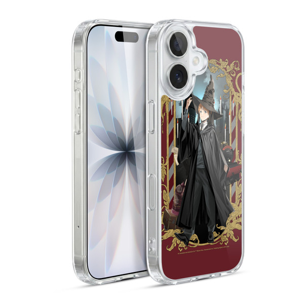 Harry Potter 25th Anniversary Anime Ron Weasley Soft Gel Case for Apple iPhone 17