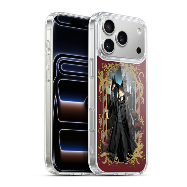 Harry Potter 25th Anniversary Anime Ron Weasley Soft Gel Case for Apple iPhone 17 Pro Max
